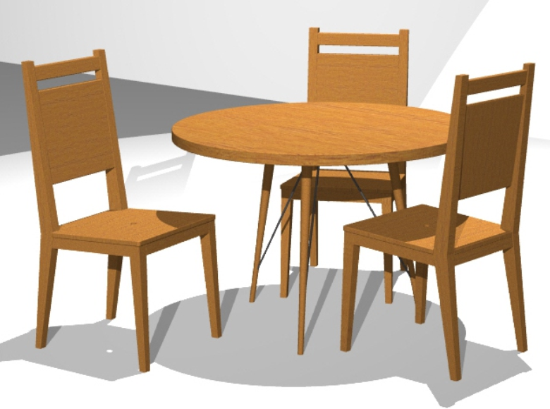 Valgomojo baldų komponentai